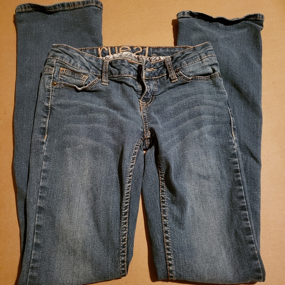 Rue 21 Low-Rise Boot Cut Jeans